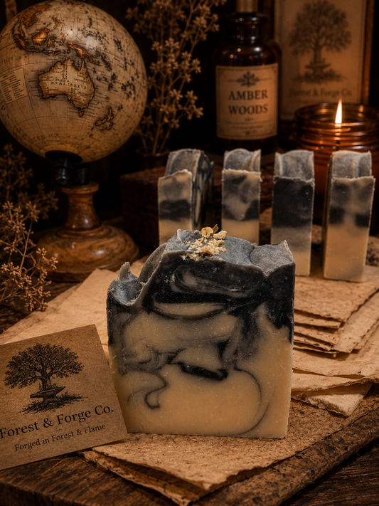 Amber & Ash handcrafted tallow soap