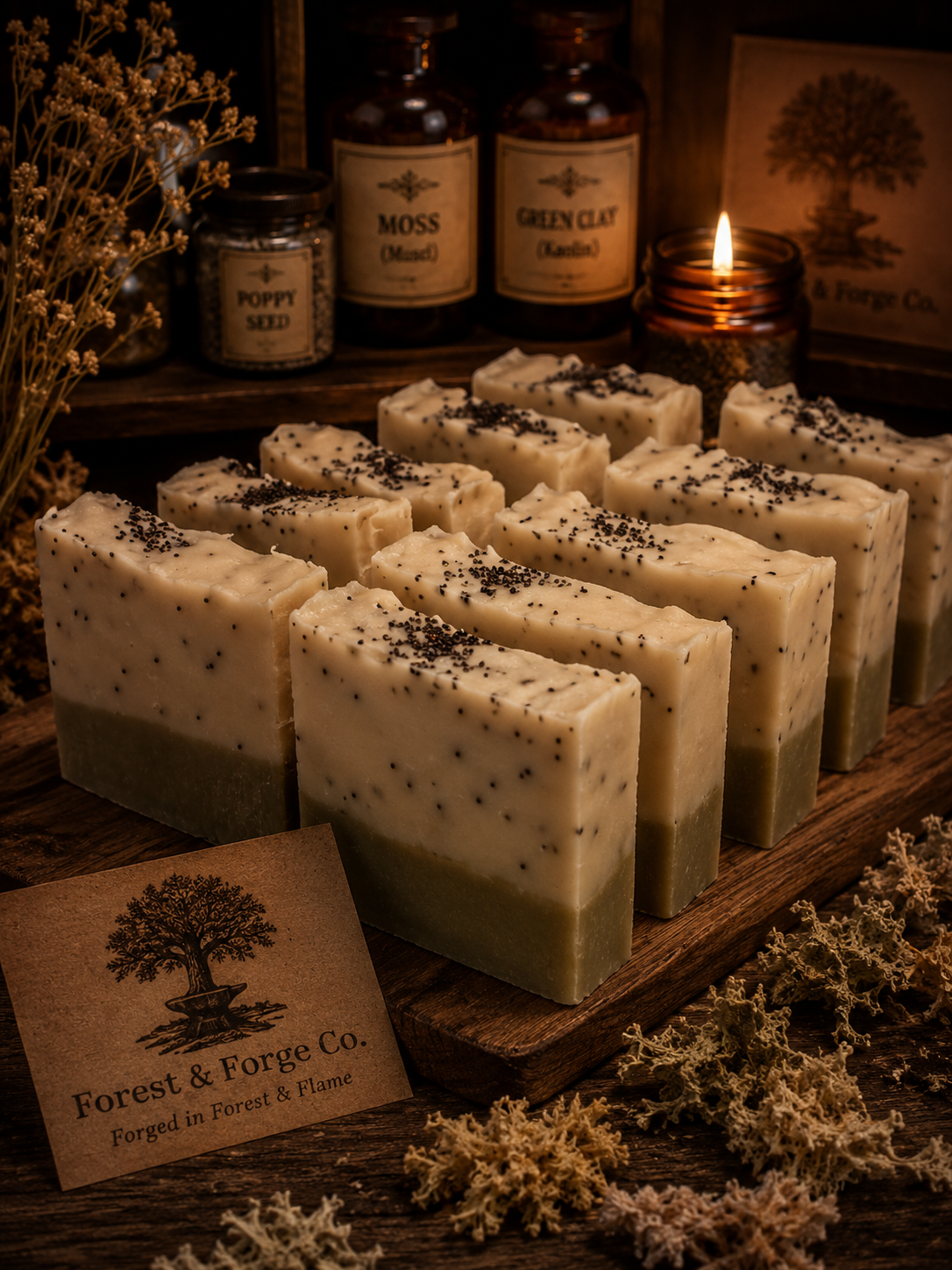 Ember & Moss handcrafted tallow soap