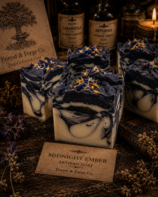 Midnight Ember handcrafted tallow soap